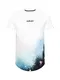 HOLLISTER T-Shirt hellblau / rosa / schwarz / weiß