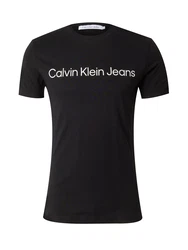 Calvin Klein Jeans T-Shirt schwarz/weiß
