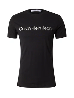 Calvin Klein Jeans T-Shirt schwarz/weiß