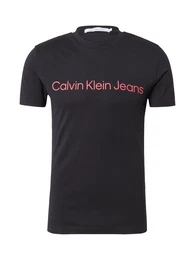 T-Shirt rot / schwarz