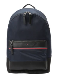 Rucksack navy / rot / schwarz / weiß