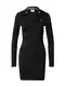 TOMMY HILFIGER Haljina  morsko plava / crvena / crna / bijela