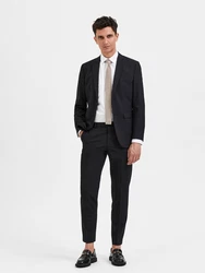SELECTED HOMME Hose Elon schwarz