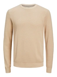 Pullover 'JJEAtlas' hellbeige