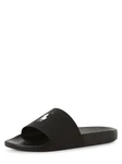 Polo Ralph Lauren Badeschuh Pantolette 'Polo Slide' schwarz/weiß