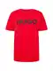 HUGO T-Shirt 'Dulivio' rot / schwarz