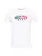 Tommy Jeans T-Shirt dunkelblau / rot / wei