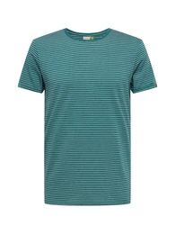T-Shirt ''''STRAZY'''' petrol / weinrot
