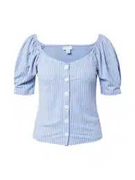 Halenka modrá / bílá