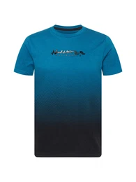 T-Shirt blau / schwarz