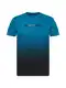 HOLLISTER T-Shirt blau / schwarz