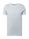 HOLLISTER T-Shirt pastellblau / offwhite