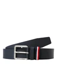 JACK & JONES Gürtel 'Espo' navy/dunkelblau/rot/weiß