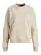 JJXX Sweater majica 'Abbie'  bež / crna