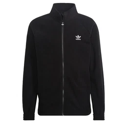 Fleecejacke 'Adicolor Classics Trefoil' schwarz / wei