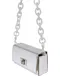 FURLA Torba za čez ramo 'BLOOM'  srebrna
