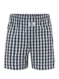 Boxershorts navy / rauchblau / wei