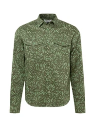 Hemd 'Gino' grn / khaki