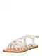 TOMMY HILFIGER Páskové sandály  offwhite