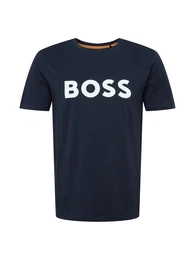T-Shirt 'Thinking 1' navy / wei