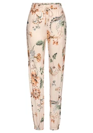 Pyžamové kalhoty mix barev / světle růžová