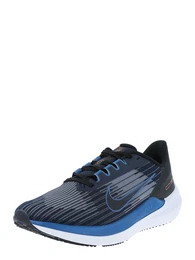 Laufschuh 'Air Winflo 9' blau / nachtblau / orange / schwarz
