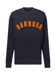 Sweatshirt navy / mandarine