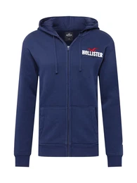 Sweatjacke navy / rot / wei