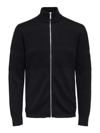 Strickjacke 'Maine' schwarz