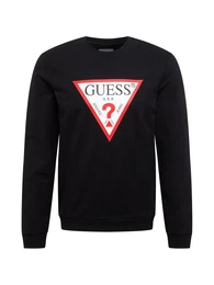 Sweatshirt 'Audley' rot / schwarz / wei