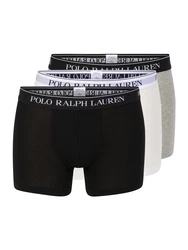 Polo Ralph Lauren Boxershorts CLASSIC-3 PACK graumeliert/schwarz/wei/offwhite