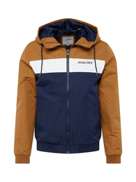 Jacke 'JJERush' navy / cognac / wei