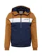 JACK & JONES Jacke 'JJERush' navy / cognac / wei