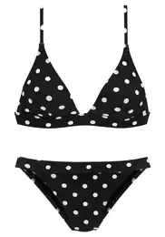 Bikiny černá / bílá