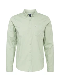 Hemd navy / hellgrn / wei