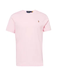 T-Shirt beige / braun / rosa