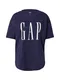 GAP Tričko  námořnická modř / bílá