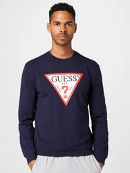 GUESS Sweatshirt Audley marine/rot/weiß