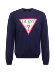 GUESS Sweatshirt Audley marine/rot/weiß