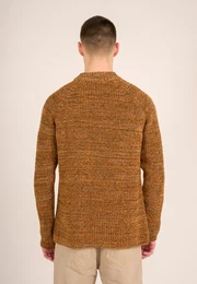 Pullover karamell / hellbraun / oliv