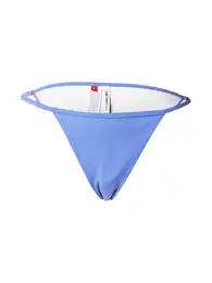 Spodní díl plavek kouřově modrá / růže / bílá