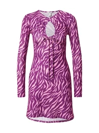 Šaty fialová / světle růžová