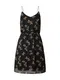 VERO MODA Poletna obleka ''''WONDA''''  be / barva blata / fuksija / rna