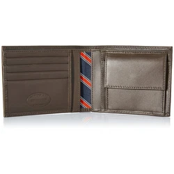 Tommy Hilfiger ETON Portemonnaie marine/braun/rot/weiß