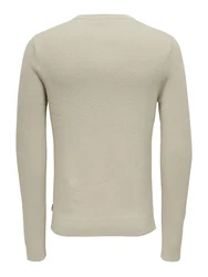Only & Sons Pullover 'Phill' hellgrau