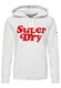 Superdry Sweater majica  siva melange / crvena