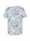 Abercrombie & Fitch T-Shirt himmelblau / wei