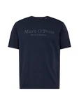 Marc O'Polo T-Shirt (GOTS) nachtblau/silber