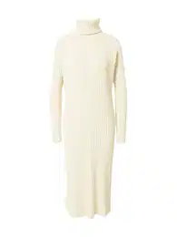 Úpletové šaty 'Mavi' krémová