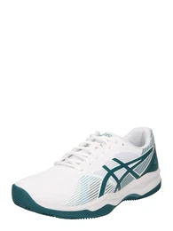 Sportschuh ''''GEL-GAME 8 CLAY'''' smaragd / weiß